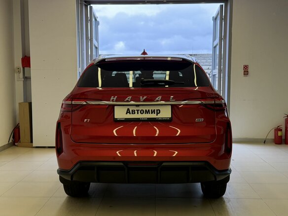 2023 Haval F7 I Рестайлинг, красный, 2260000 рублей - вид 4