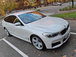 2019 BMW 6 серии Gran Turismo 630i IV (G32), белый, 3160000 рублей, вид 3
