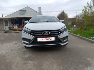 2023 Lada (ВАЗ) Vesta I Рестайлинг (NG), белый, 1400000 рублей, вид 4