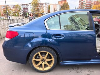 2011 Subaru Legacy V, синий, 930000 рублей, вид 4