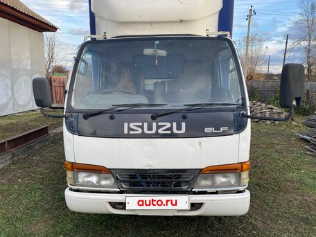 1996 Isuzu Elf (N-series), белый, 1450000 рублей, вид 3