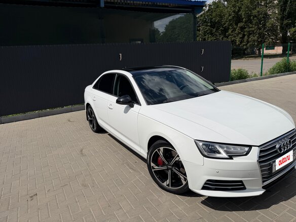 2016 Audi A4 V (B9), белый, 2450000 рублей - вид 1