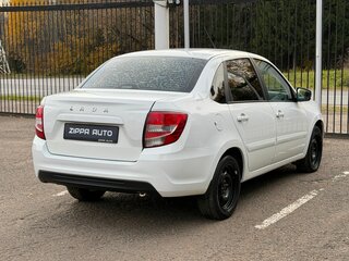 2018 Lada (ВАЗ) Granta I Рестайлинг, белый, 509000 рублей, вид 4