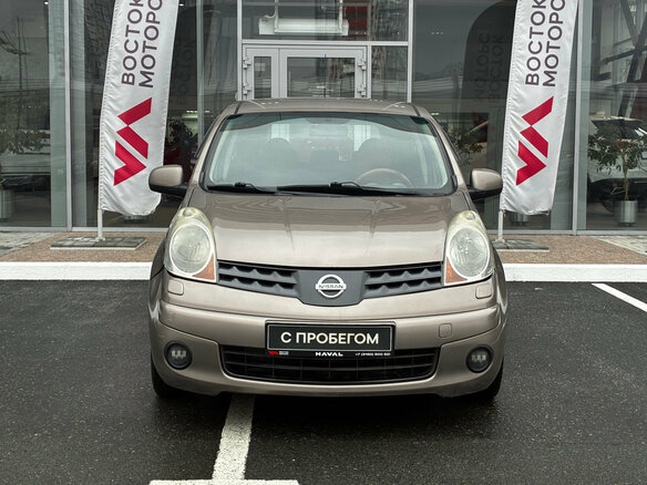 2007 Nissan Note I, коричневый, 550000 рублей - вид 1