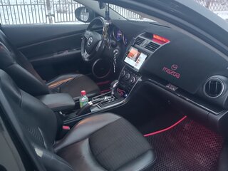2007 Mazda 6 II (GH), чёрный, 700000 рублей, вид 4