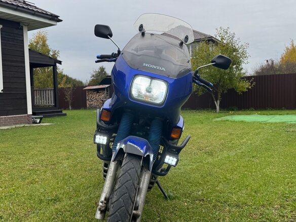 1993 Honda XL600V Transalp, синий, 330000 рублей - вид 6