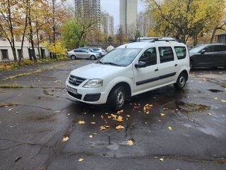 2019 Lada (ВАЗ) Largus I, белый, 1000000 рублей, вид 1
