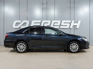 2015 Toyota Camry VII (XV50) Рестайлинг, синий, 1759000 рублей, вид 5