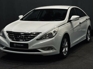 2011 Hyundai Sonata VI (YF), белый, 949000 рублей, вид 1