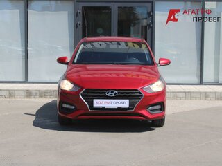 2017 Hyundai Solaris II, красный, 1280000 рублей, вид 2