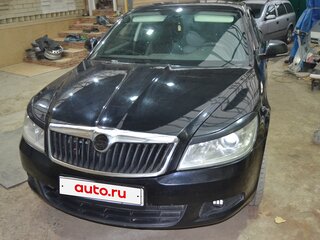 2012 Skoda Octavia II (A5) Рестайлинг, чёрный, 740000 рублей, вид 2