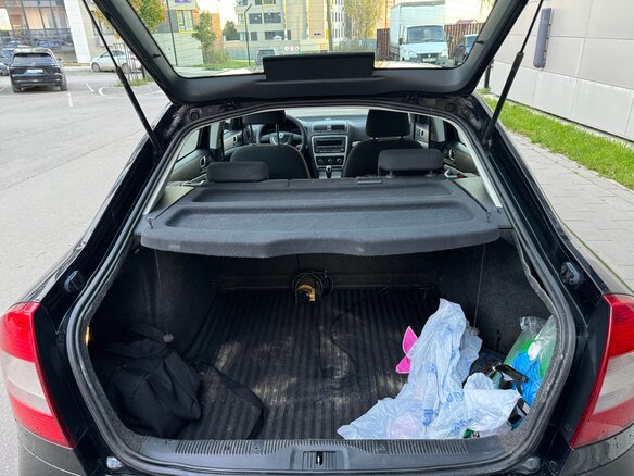 2011 Skoda Octavia II (A5) Рестайлинг, чёрный - вид 15