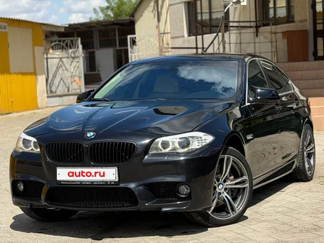 2012 BMW 5 серии 535i xDrive VI (F10/F11/F07), чёрный, 2300000 рублей, вид 1