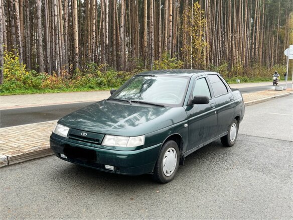 2003 Lada (ВАЗ) 2110, зелёный, 90000 рублей - вид 1