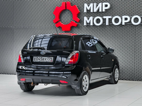 2010 Kia Rio II Рестайлинг, чёрный, 575000 рублей - вид 3