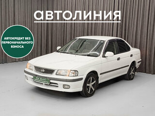 2001 Nissan Sunny B15, белый, 315000 рублей, вид 1