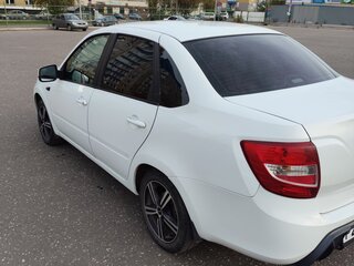 2013 Lada (ВАЗ) Granta I, белый, 550000 рублей, вид 4
