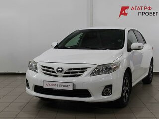 2012 Toyota Corolla X (E140, E150) Рестайлинг, белый, 1150000 рублей, вид 1