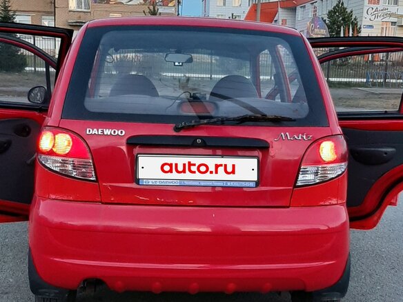 2011 Daewoo Matiz I Рестайлинг, красный, 300000 рублей - вид 4