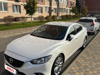 2015 Mazda 6 III (GJ) Рестайлинг, белый, 1785000 рублей, вид 4