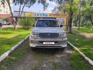 2001 Toyota Land Cruiser 100 Series, серый, 1300000 рублей, вид 1