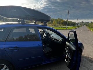 2007 Mazda 3 I (BK) Рестайлинг, синий, 750000 рублей, вид 4