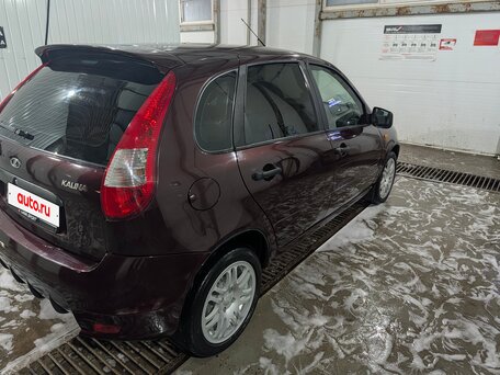 2012 Lada (ВАЗ) Kalina Sport I, пурпурный, 300000 рублей, вид 4