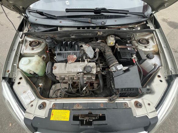 2012 Lada (ВАЗ) Granta I, серый, 450000 рублей - вид 5