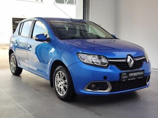 2016 Renault Sandero II, синий, 629000 рублей, вид 3