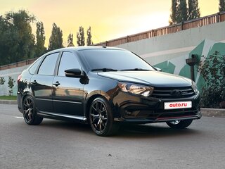 2024 Lada (ВАЗ) Granta Sport I Рестайлинг, чёрный, 1250000 рублей, вид 3