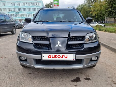 2006 Mitsubishi Outlander I, чёрный, 850000 рублей, вид 3