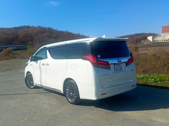 2019 Toyota Alphard III Рестайлинг, белый, 4450000 рублей - вид 9