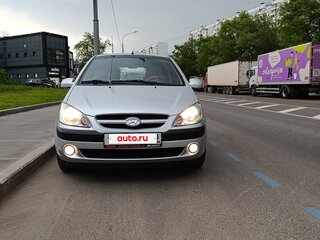 2006 Hyundai Getz I Рестайлинг, серебристый, 530000 рублей, вид 2
