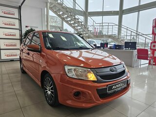 2017 Lada (ВАЗ) Granta Sport I, оранжевый, 989000 рублей, вид 4