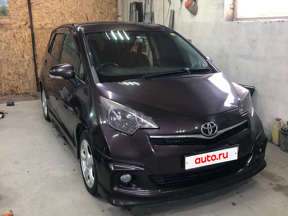 2011 Toyota Ractis II, фиолетовый - вид 8