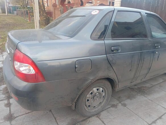 2008 Lada (ВАЗ) Priora I, синий, 205000 рублей