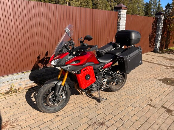 2015 Yamaha MT-09 Tracer (FJ-09), красный, 700000 рублей - вид 6