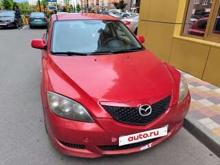 2004 Mazda 3 I (BK), красный, 320000 рублей, вид 3