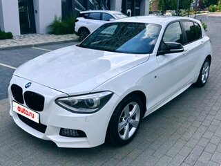 2013 BMW 1 серии 118i II (F20/F21), белый, 1299000 рублей, вид 1