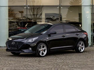 2020 Hyundai Solaris II Рестайлинг, чёрный, 1395000 рублей, вид 1