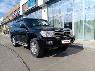 2007 Toyota Land Cruiser 100 Series Рестайлинг 2, чёрный, 1785000 рублей, вид 1