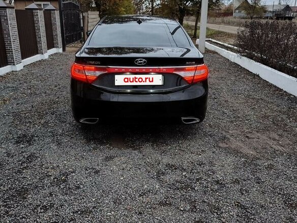 2012 Hyundai Grandeur V, чёрный, 900000 рублей - вид 6