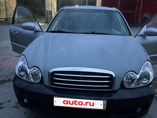 2006 Hyundai Sonata ТагАЗ IV (EF) Рестайлинг, серебристый, 350000 рублей, вид 1