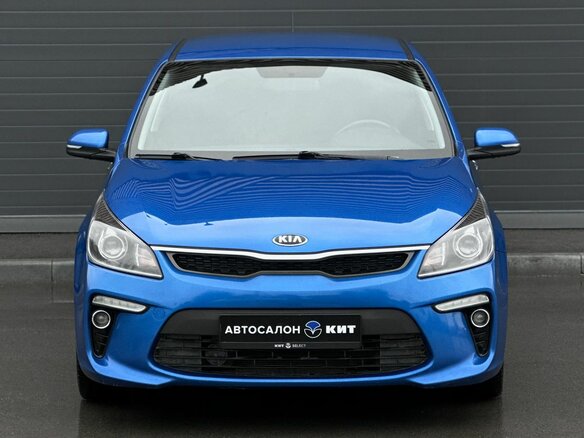 2017 Kia Rio IV, синий, 1175000 рублей - вид 1