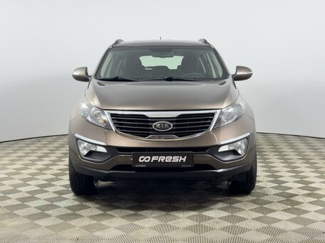 2011 Kia Sportage III, коричневый, 1219900 рублей, вид 3