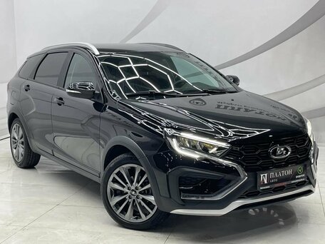 2025 Lada (ВАЗ) Vesta SW Cross I Рестайлинг (NG), чёрный, 1779000 рублей, вид 2