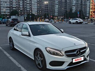 2017 Mercedes-Benz C-Класс 200 9G-TRONIC IV (W205), белый, 2490000 рублей, вид 3