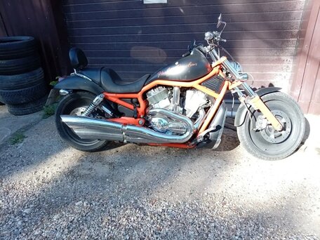 2004 Harley-Davidson V-Rod, оранжевый, 650000 рублей, вид 3