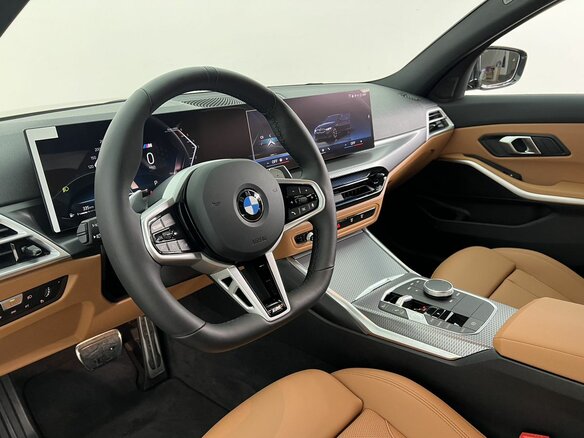 2026 BMW 3 серии 320d xDrive VII (G2x) Рестайлинг 2, чёрный - вид 7