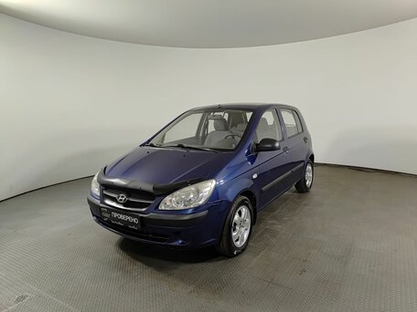 2008 Hyundai Getz I Рестайлинг, синий, 320000 рублей, вид 1